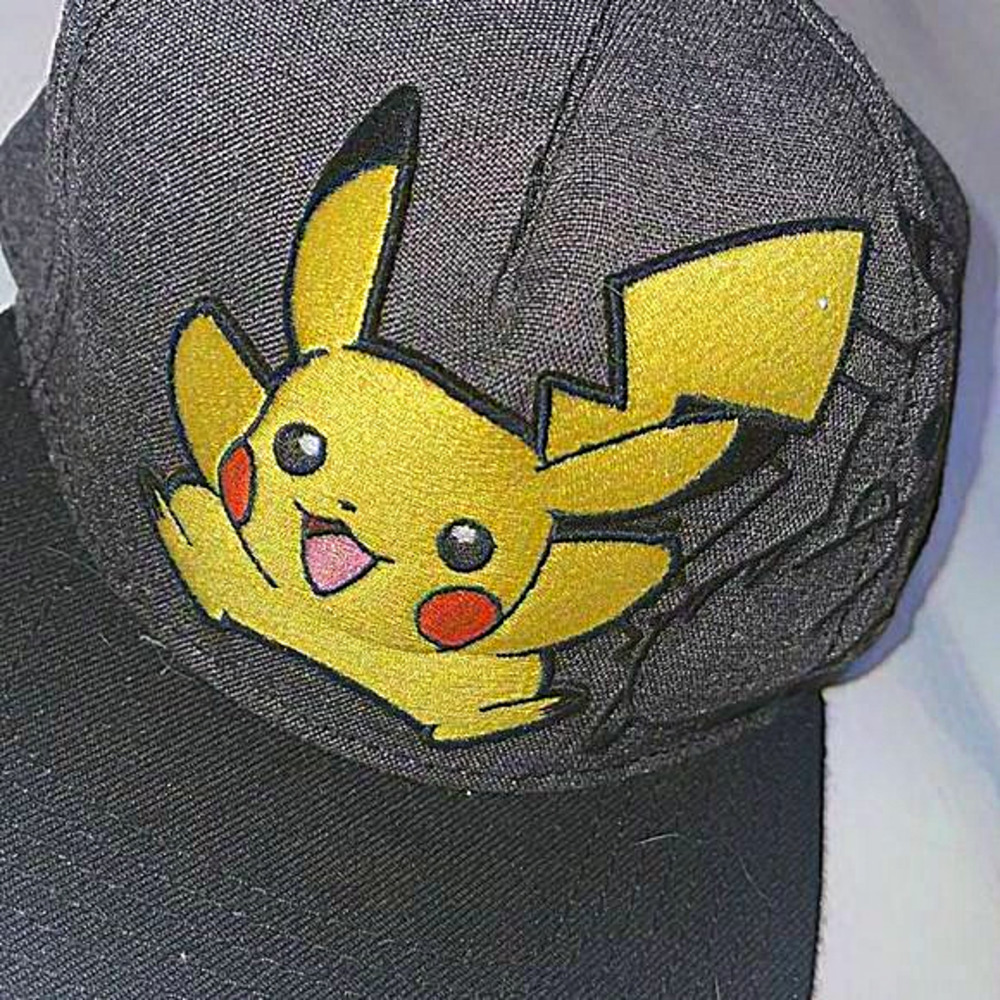 Pokemon Pikachu Snapback Baseball Cap‎ Hat Nintendo